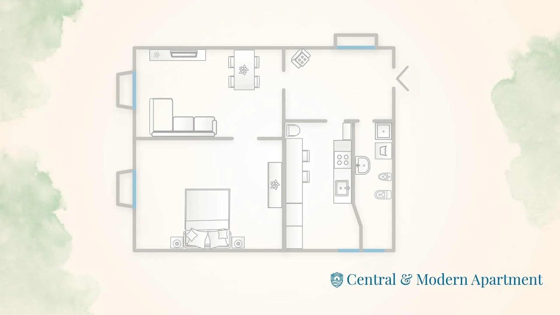 Central & Modern Apartment By Rent All Como